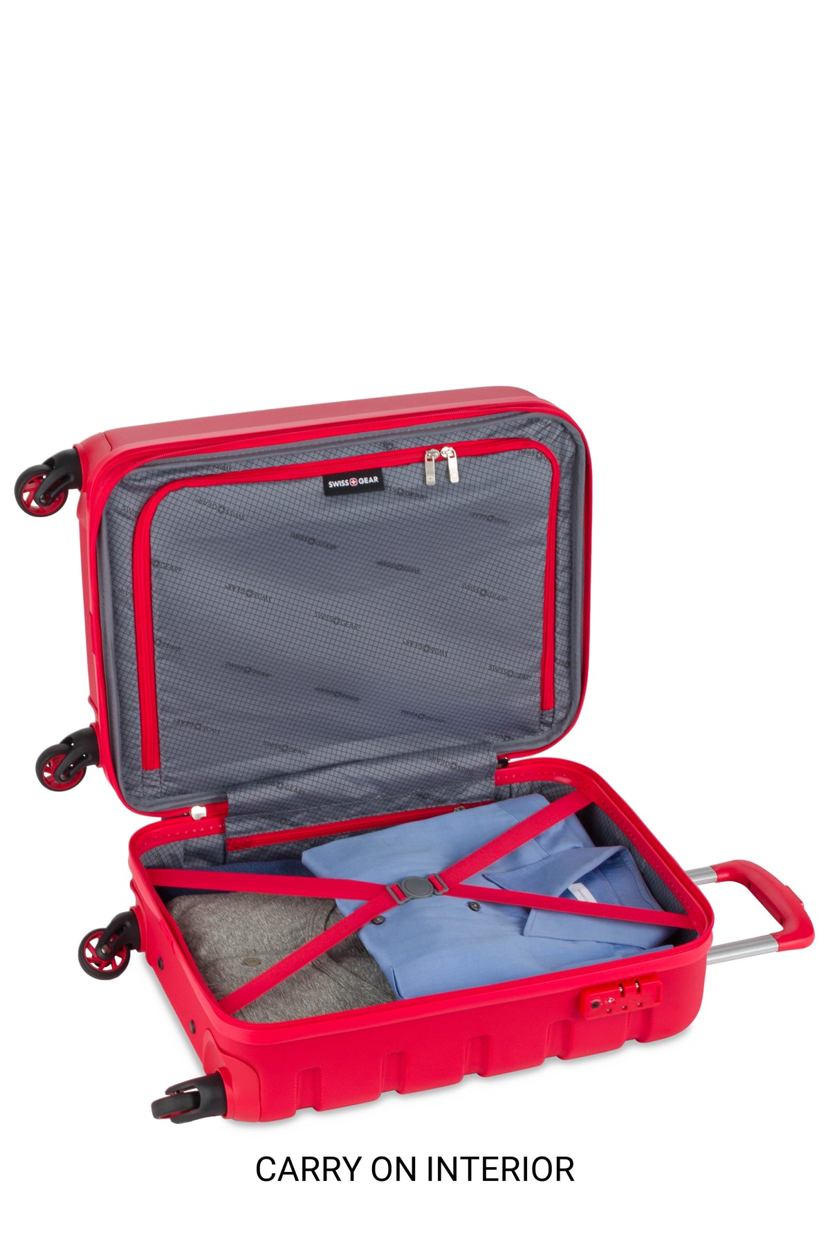 SWISSGEAR - Signature 2-Piece Spinner Set - Red - 04