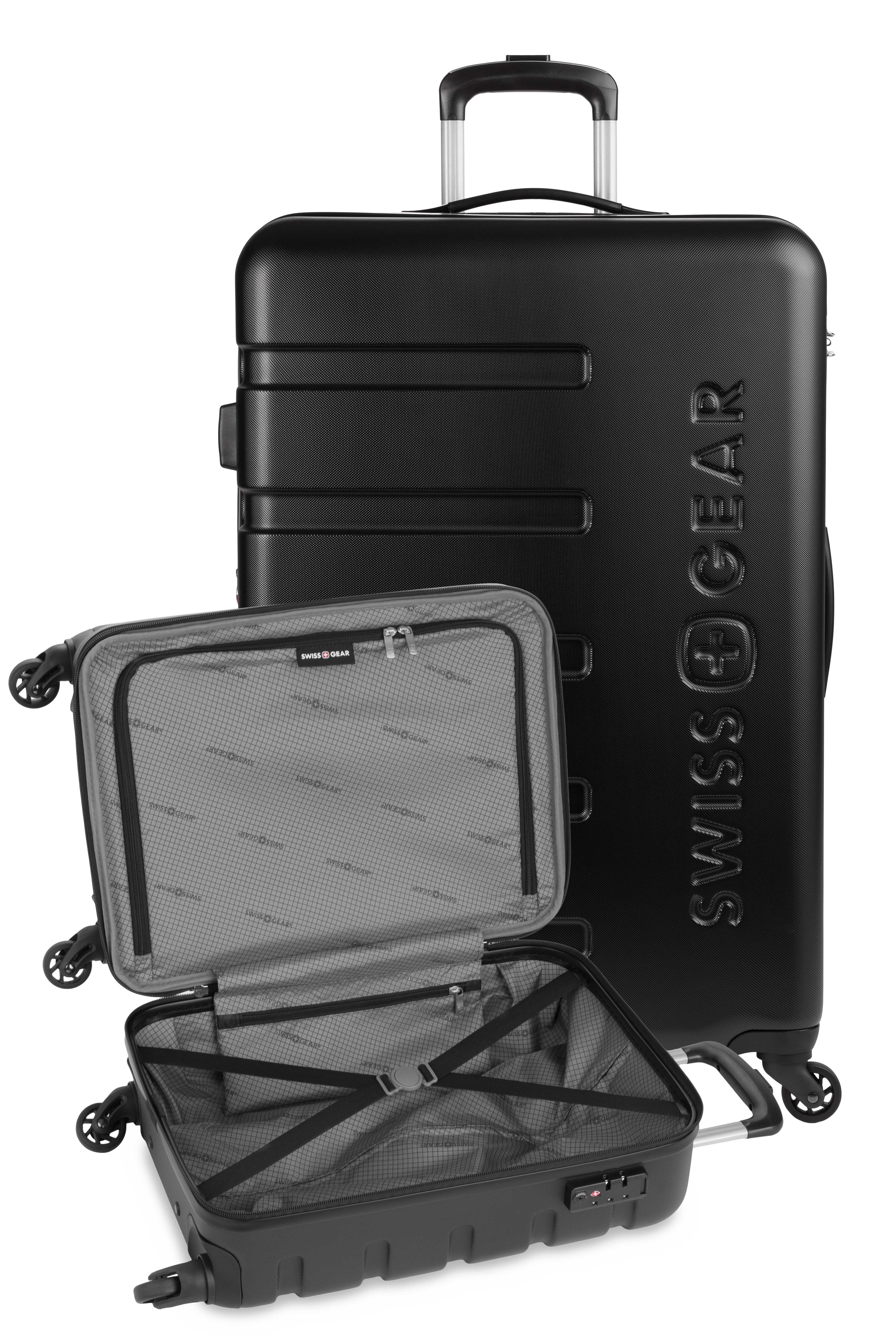 SWISSGEAR - Signature 2-Piece Spinner Set - Black - 13