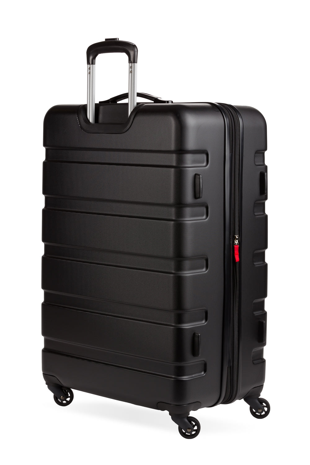 SWISSGEAR - Signature Large Checked Spinner - Black - 02
