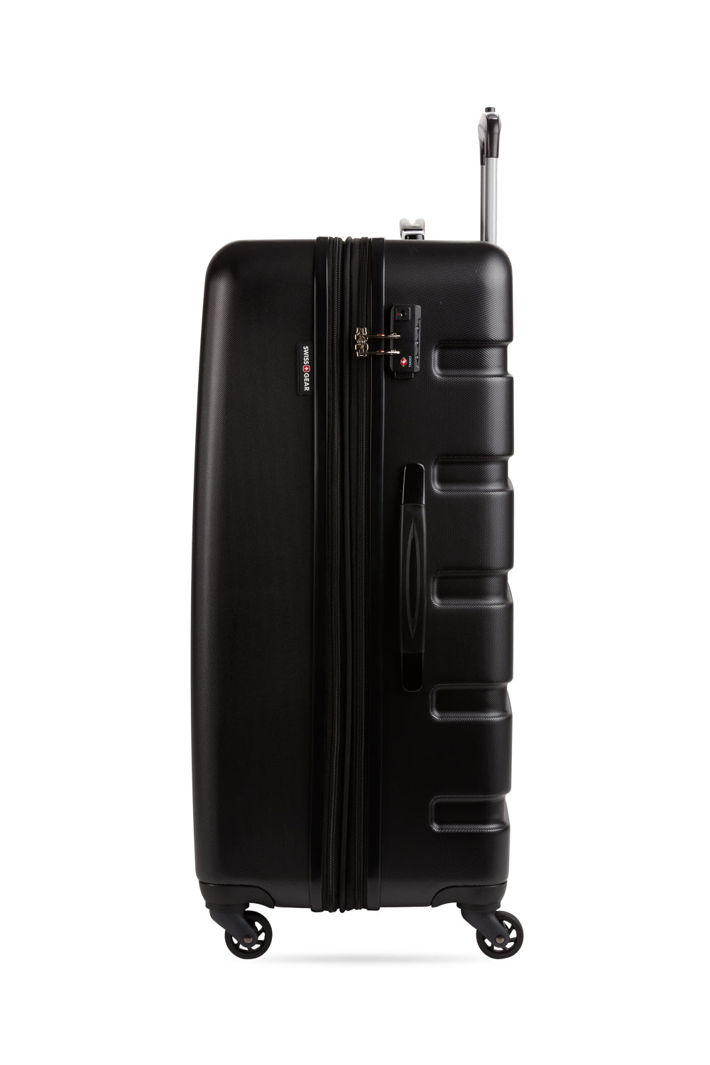SWISSGEAR - Signature Large Checked Spinner - Black - 03