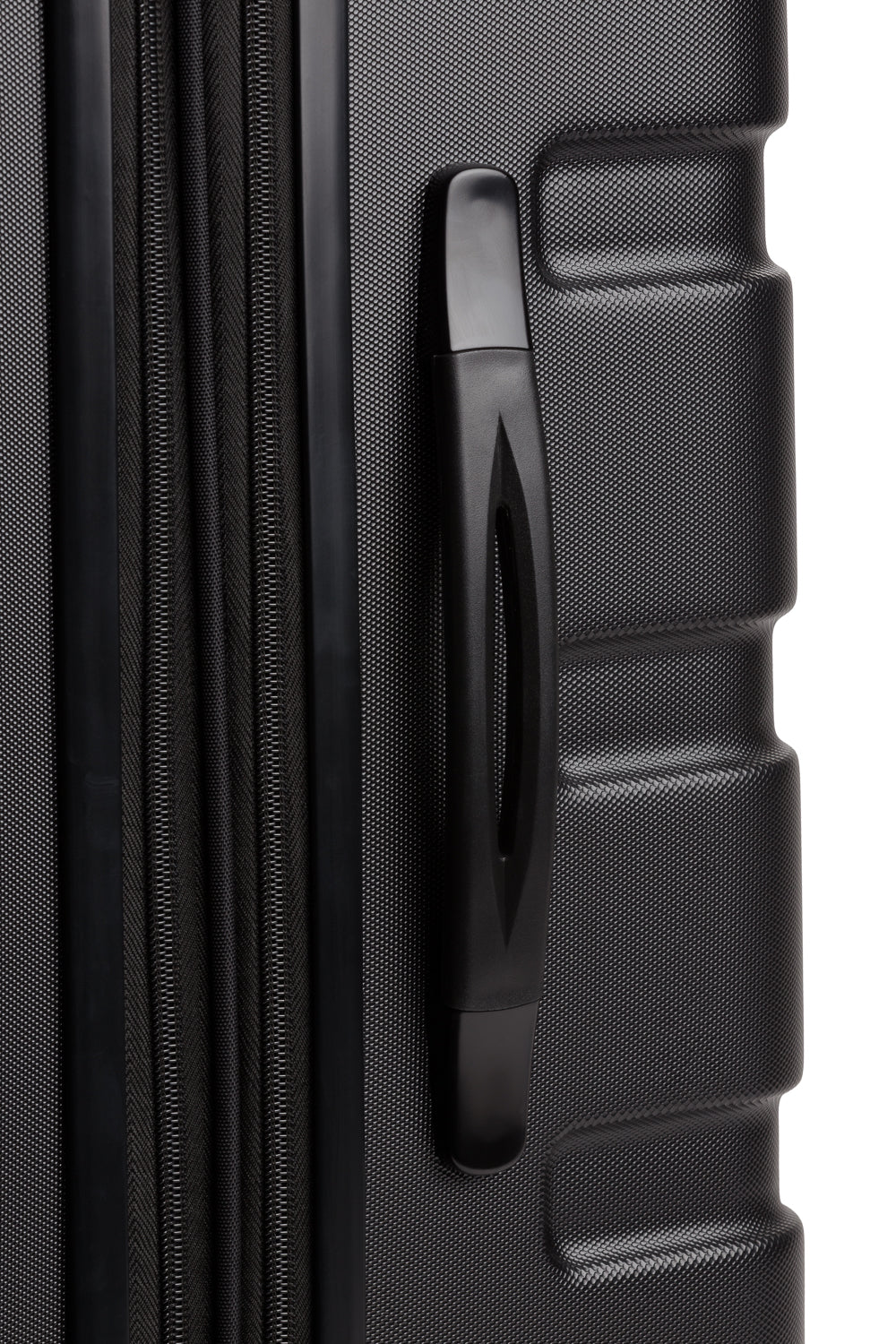 SWISSGEAR - Signature Large Checked Spinner - Black - 11