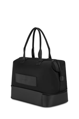 SWISSGEAR - Signature Large Checked Spinner and Weekender Tote 2-Piece Set - Black - 11 #color_black