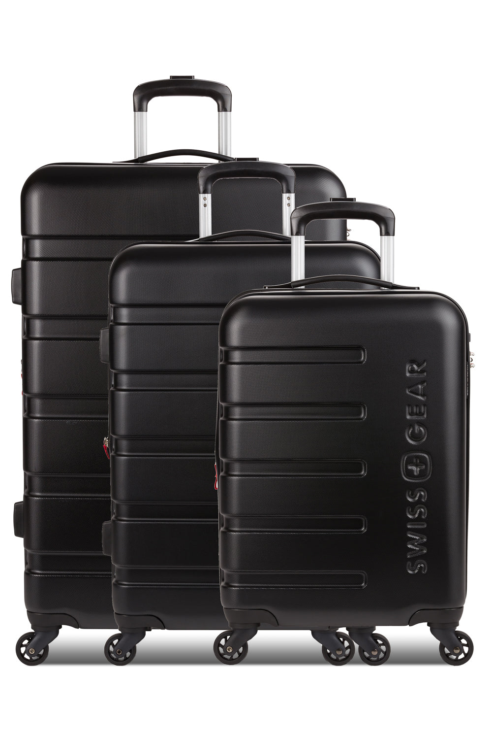SWISSGEAR - Signature 3-Piece Spinner Set - Black - 03