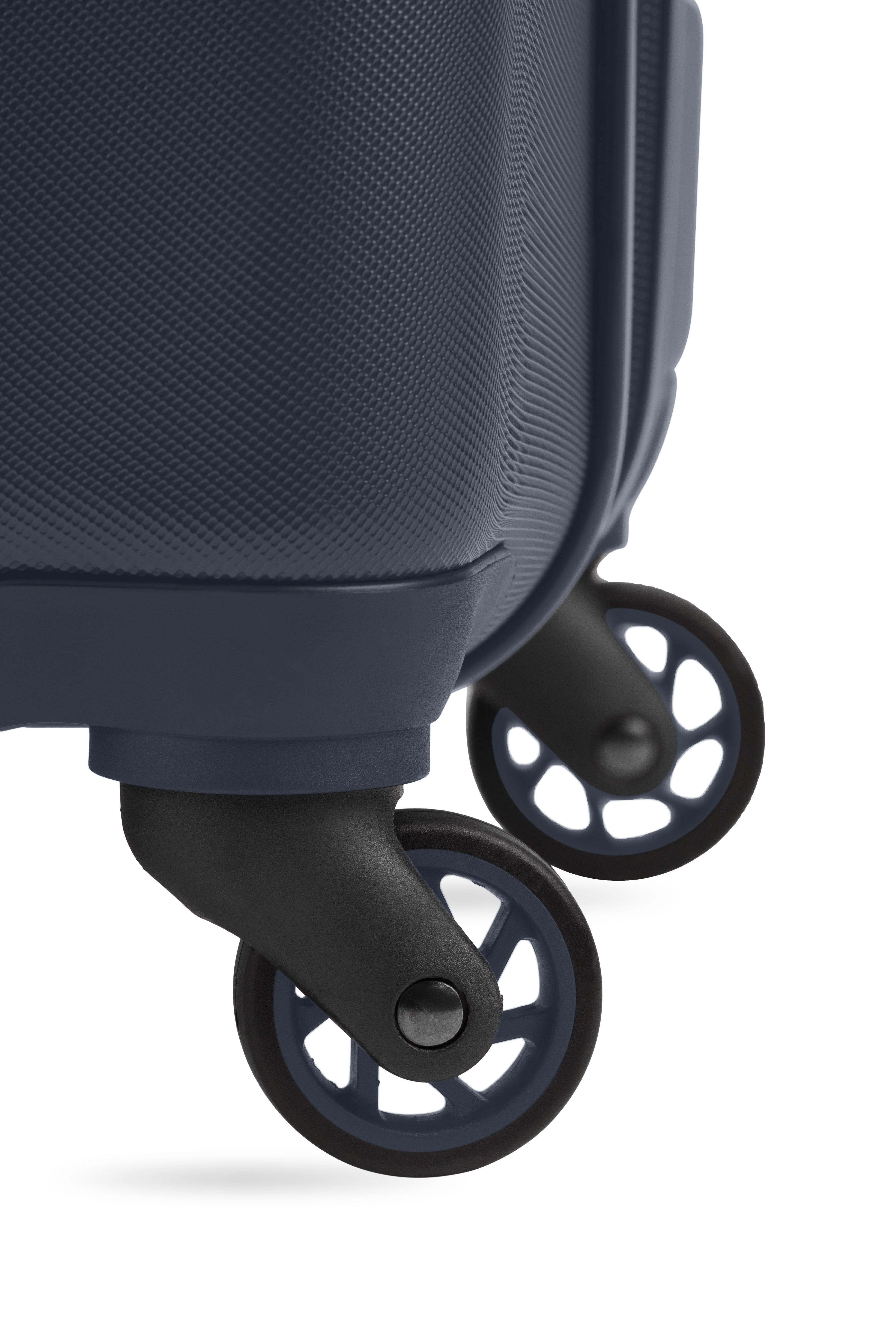 SWISSGEAR - Signature Large Checked Spinner - Navy - 10