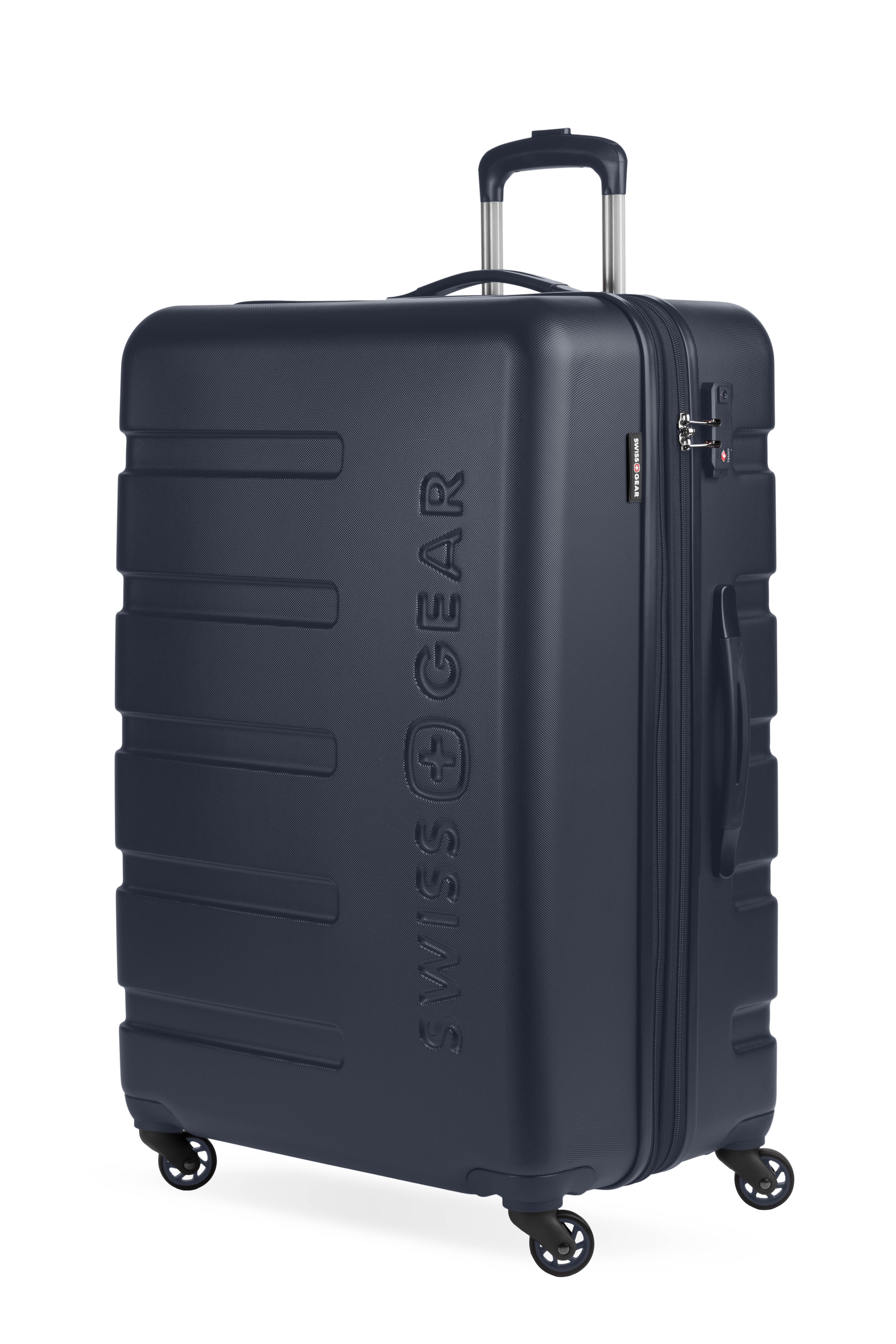 SWISSGEAR - Signature Large Checked Spinner and Weekender Tote 2-Piece Set