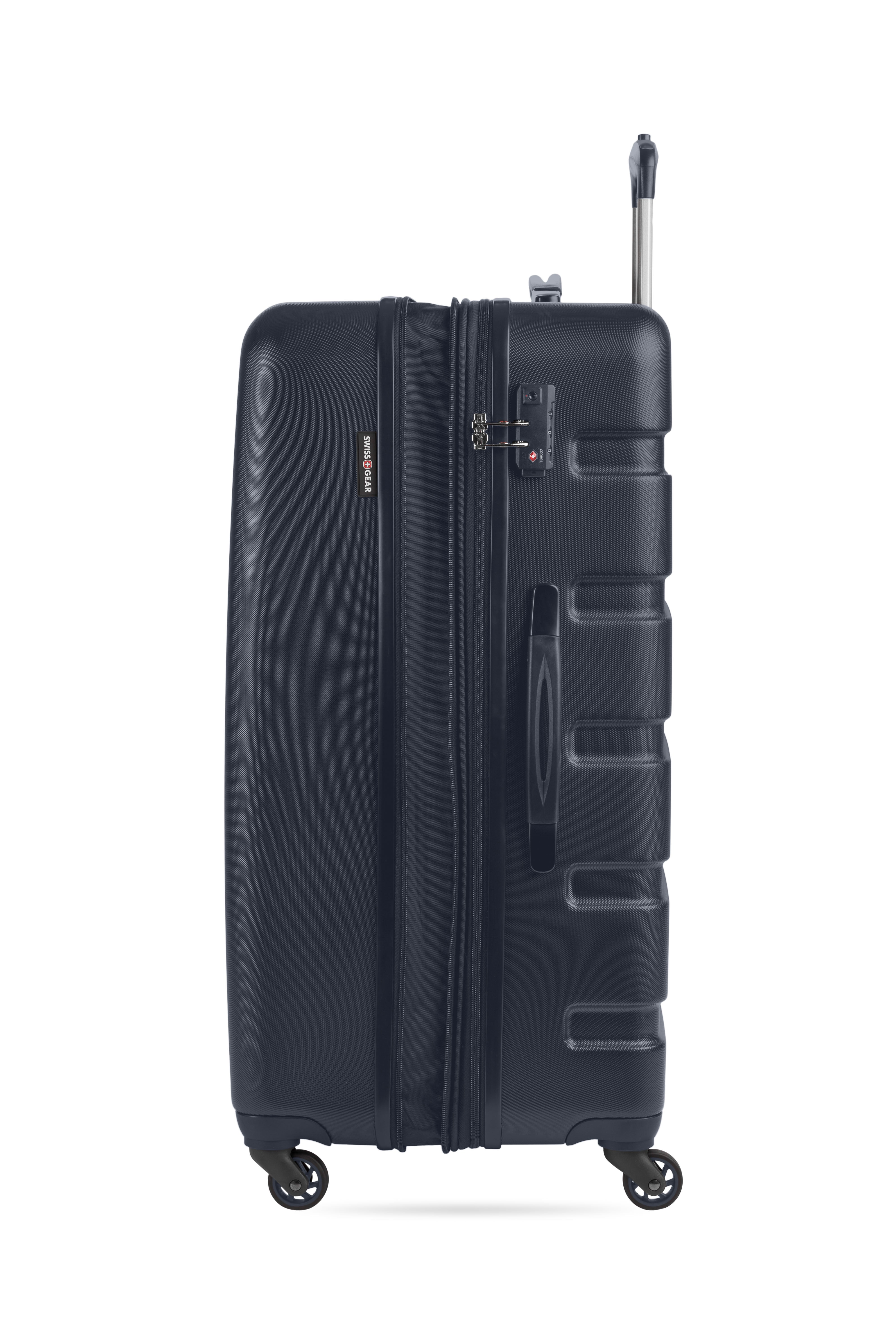SWISSGEAR - Signature Large Checked Spinner and Weekender Tote 2-Piece Set