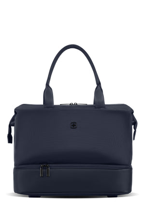 SWISSGEAR - Signature Large Checked Spinner and Weekender Tote 2-Piece Set