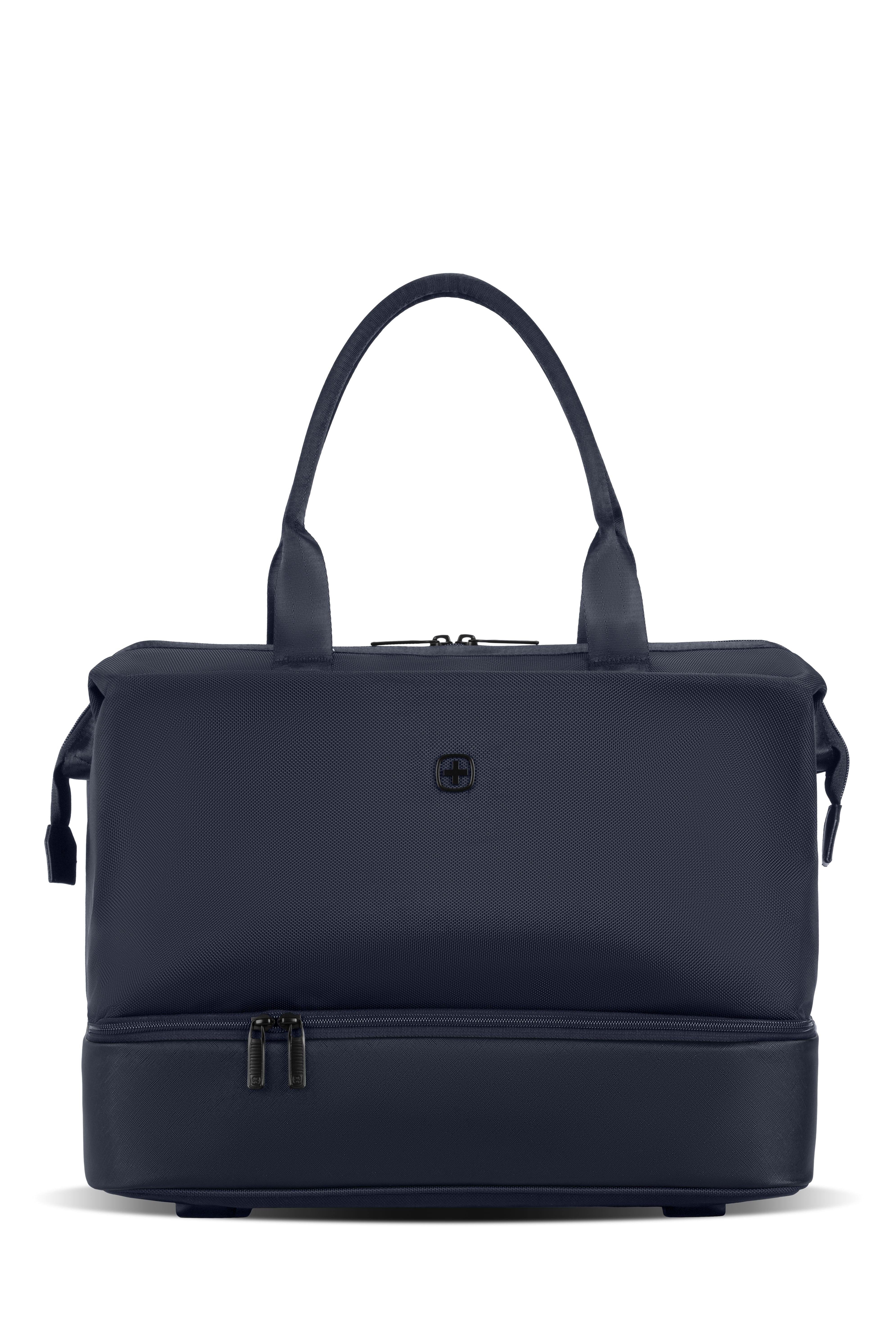 SWISSGEAR - Signature Large Checked Spinner and Weekender Tote 2-Piece Set