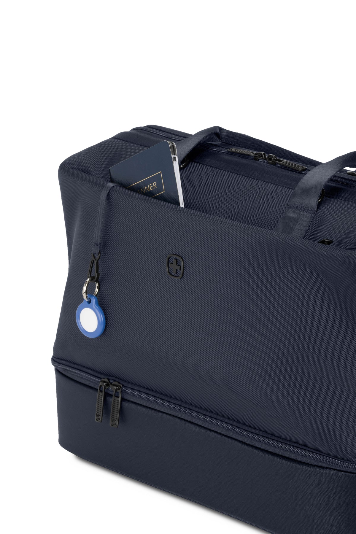 SWISSGEAR - Signature Large Checked Spinner and Weekender Tote 2-Piece Set