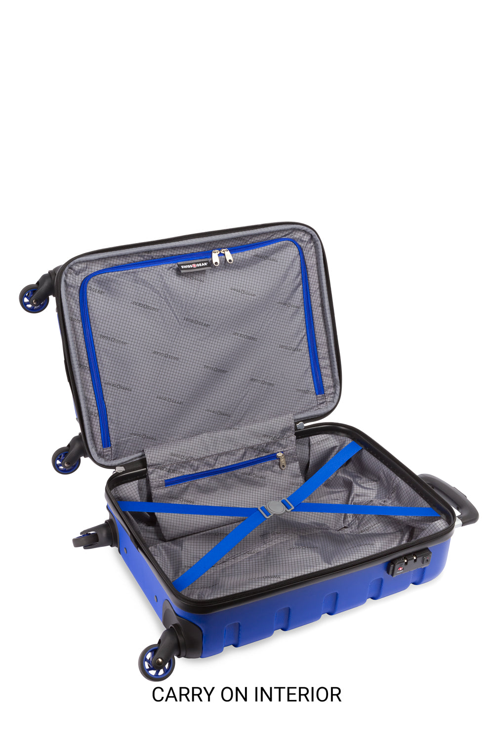 SWISSGEAR - Signature 3-Piece Spinner Set - Cobalt Blue - 07