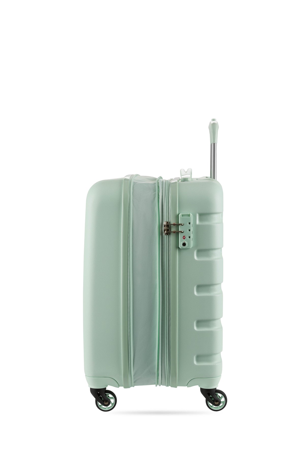 SWISSGEAR - Signature Carry-On Spinner - Clearly Aqua - 06