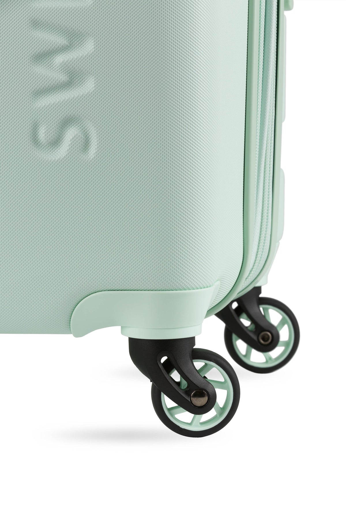 SWISSGEAR - Signature Carry-On Spinner - Clearly Aqua - 13