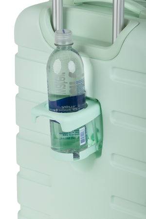 SWISSGEAR Signature 18” Expandable Carry On Hardside Spinner Luggage - Clearly Aqua