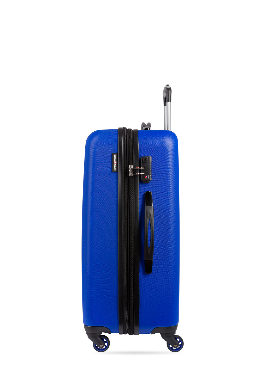 SWISSGEAR - Signature Medium Checked Spinner - Cobalt Blue - 04