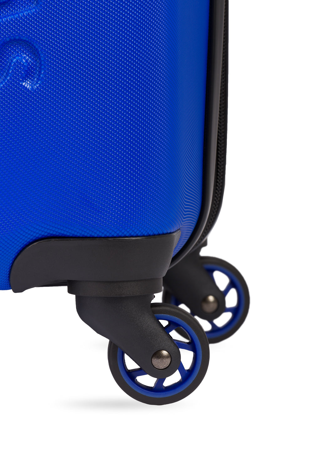 SWISSGEAR - Signature Medium Checked Spinner - Cobalt Blue - 09