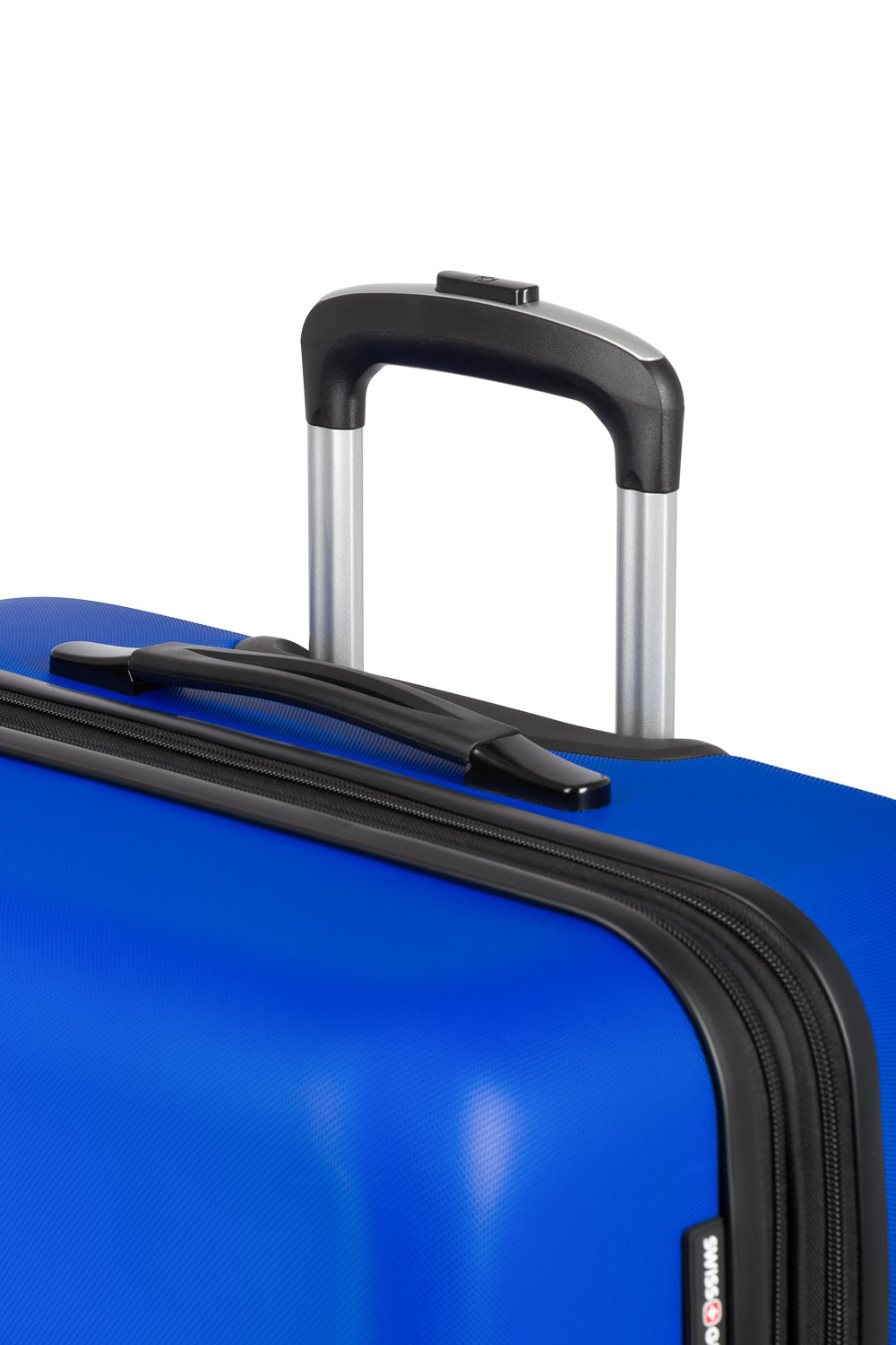 SWISSGEAR - Signature Large Checked Spinner - Cobalt Blue - 11