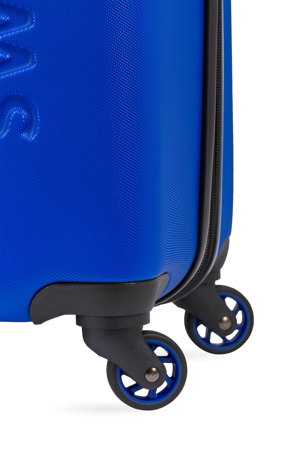 SWISSGEAR - Signature Large Checked Spinner - Cobalt Blue - 09