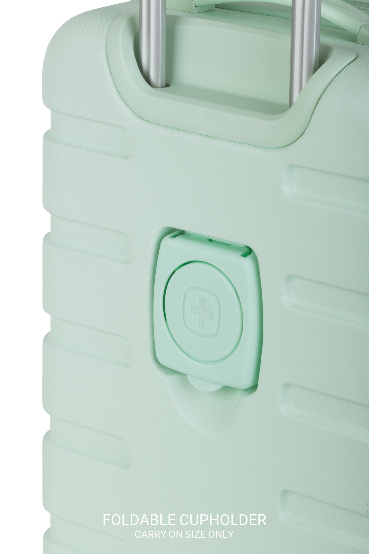 SWISSGEAR - Signature 3-Piece Spinner Set - Clearly Aqua - 08