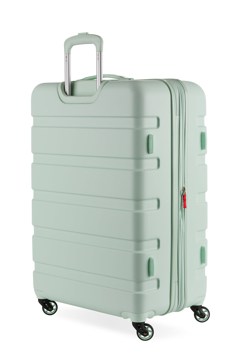 SWISSGEAR - Signature Large Checked Spinner - Clearly Aqua - 02
