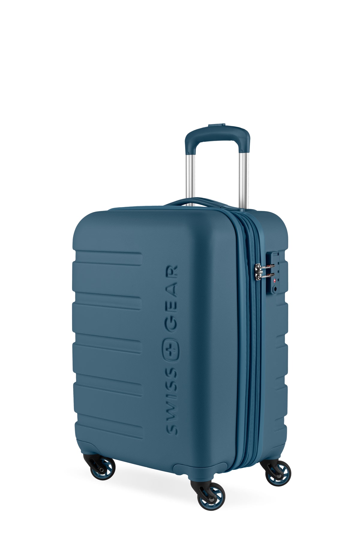 SWISSGEAR - Signature Carry-On Spinner - Atlas Blue - 01