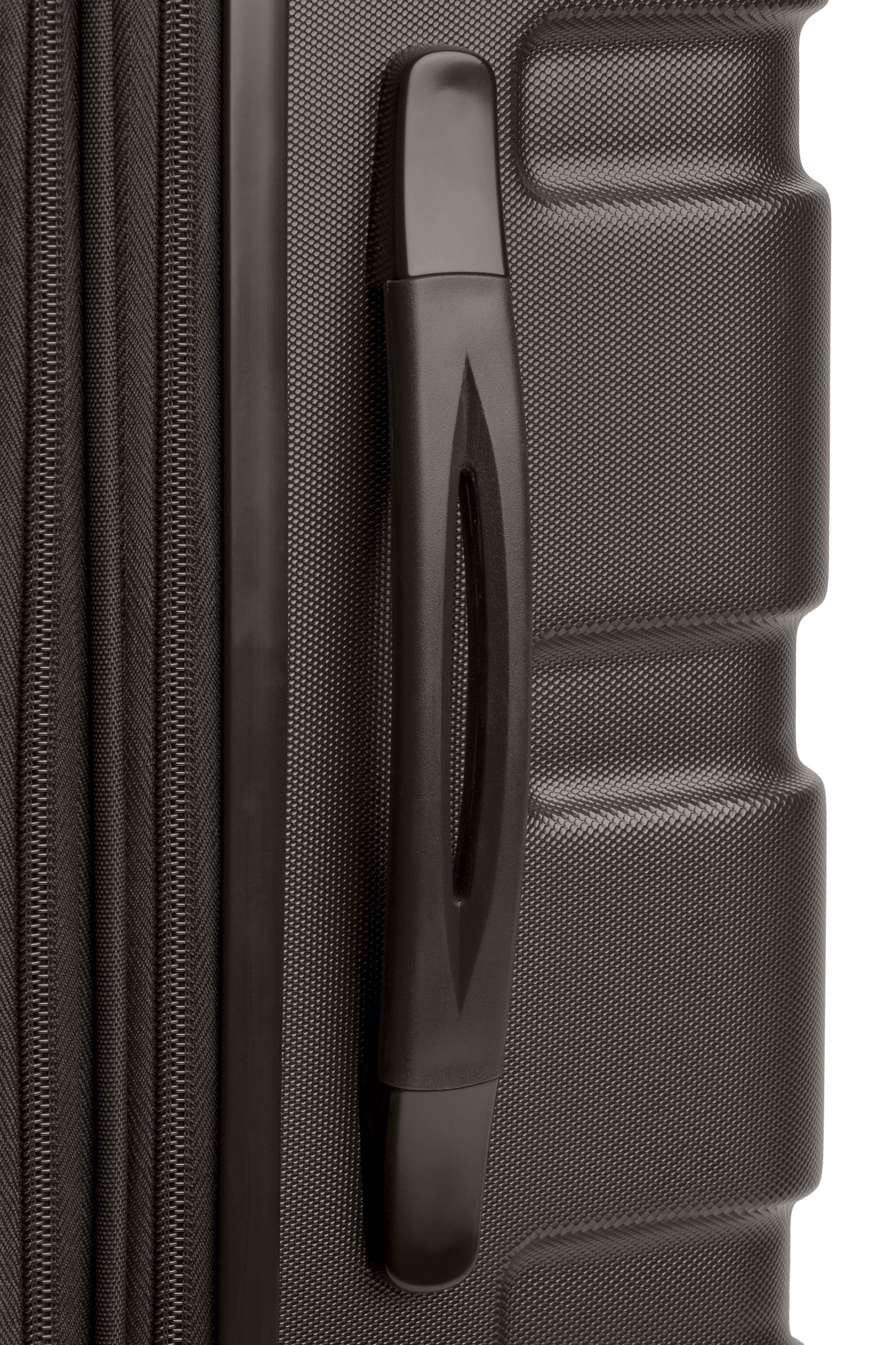 SWISSGEAR - Signature Large Checked Spinner - Chocolate - 09