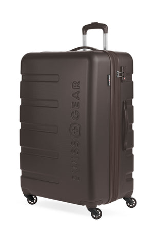 SWISSGEAR - Signature Large Checked Spinner and Weekender Tote 2-Piece Set