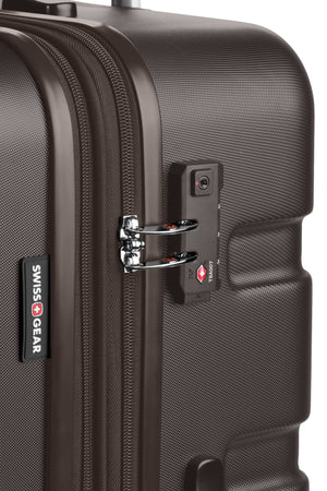 SWISSGEAR - Signature Large Checked Spinner and Weekender Tote 2-Piece Set
