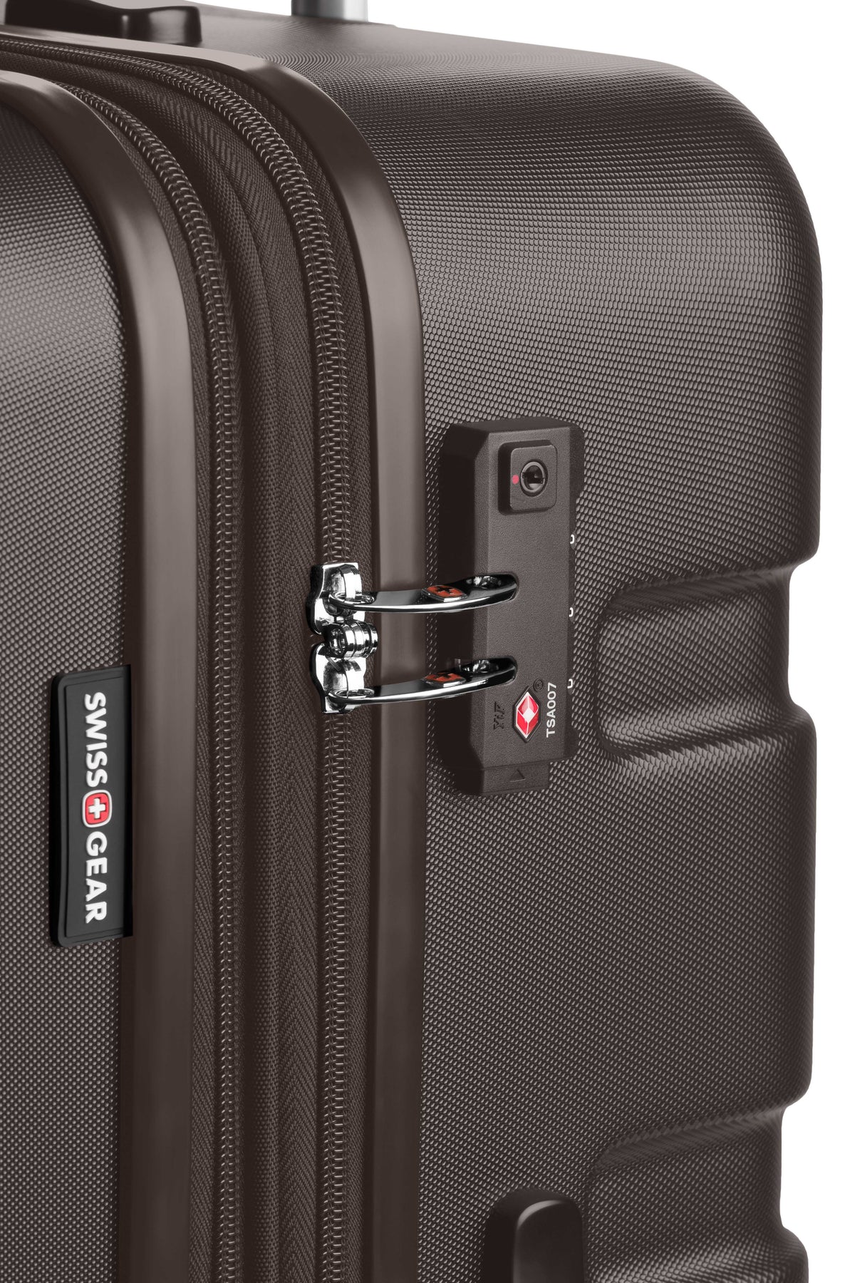 SWISSGEAR - Signature Large Checked Spinner and Weekender Tote 2-Piece Set