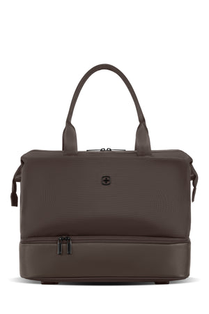 SWISSGEAR - Signature Large Checked Spinner and Weekender Tote 2-Piece Set