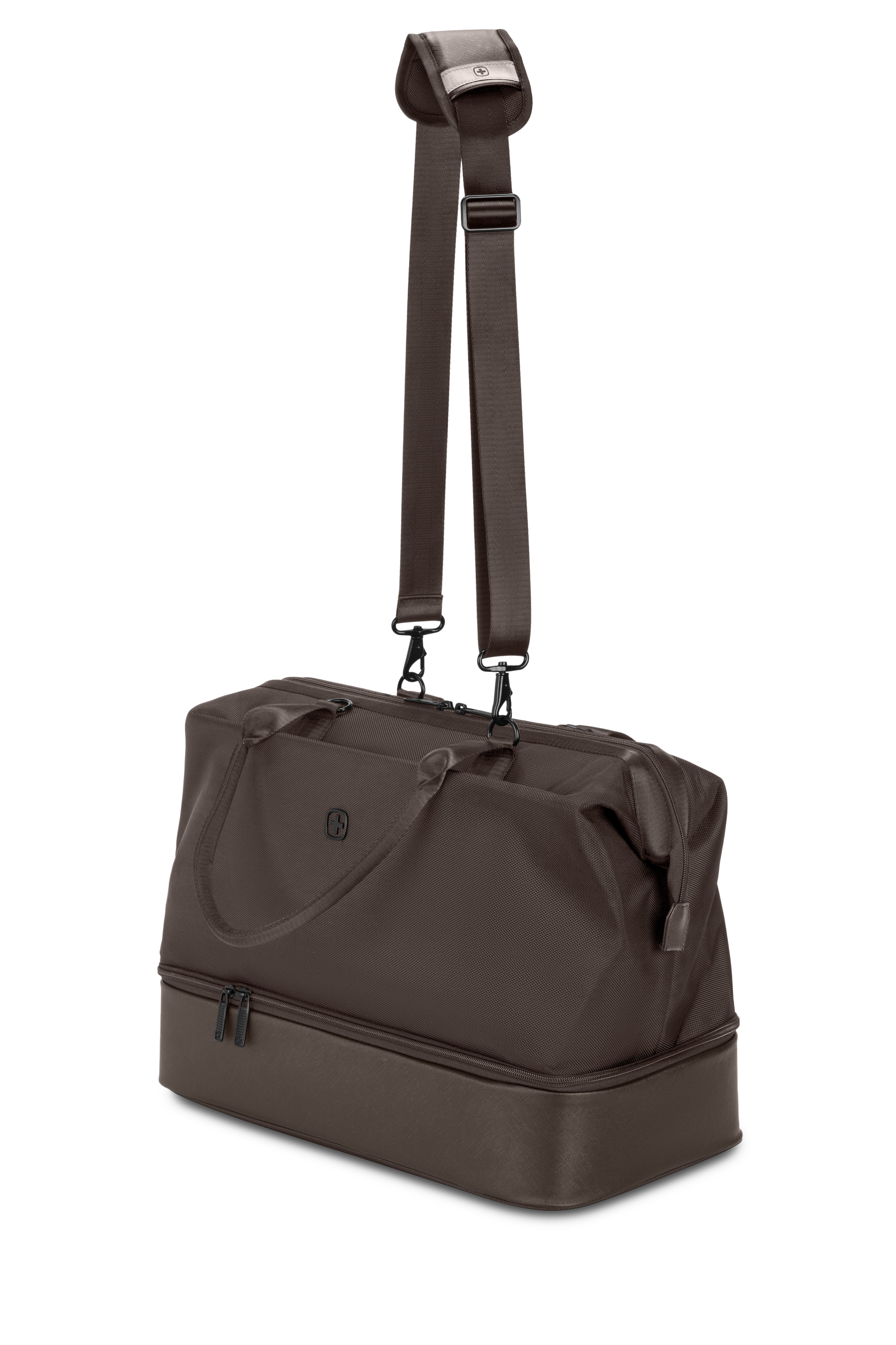 SWISSGEAR - Signature Large Checked Spinner and Weekender Tote 2-Piece Set