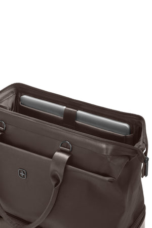 SWISSGEAR - Signature Large Checked Spinner and Weekender Tote 2-Piece Set