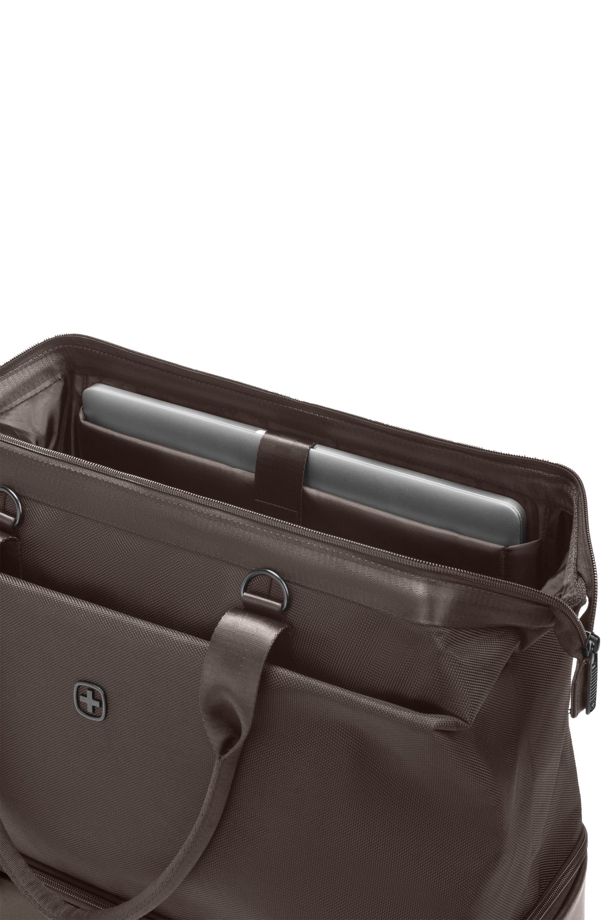 SWISSGEAR - Signature Large Checked Spinner and Weekender Tote 2-Piece Set