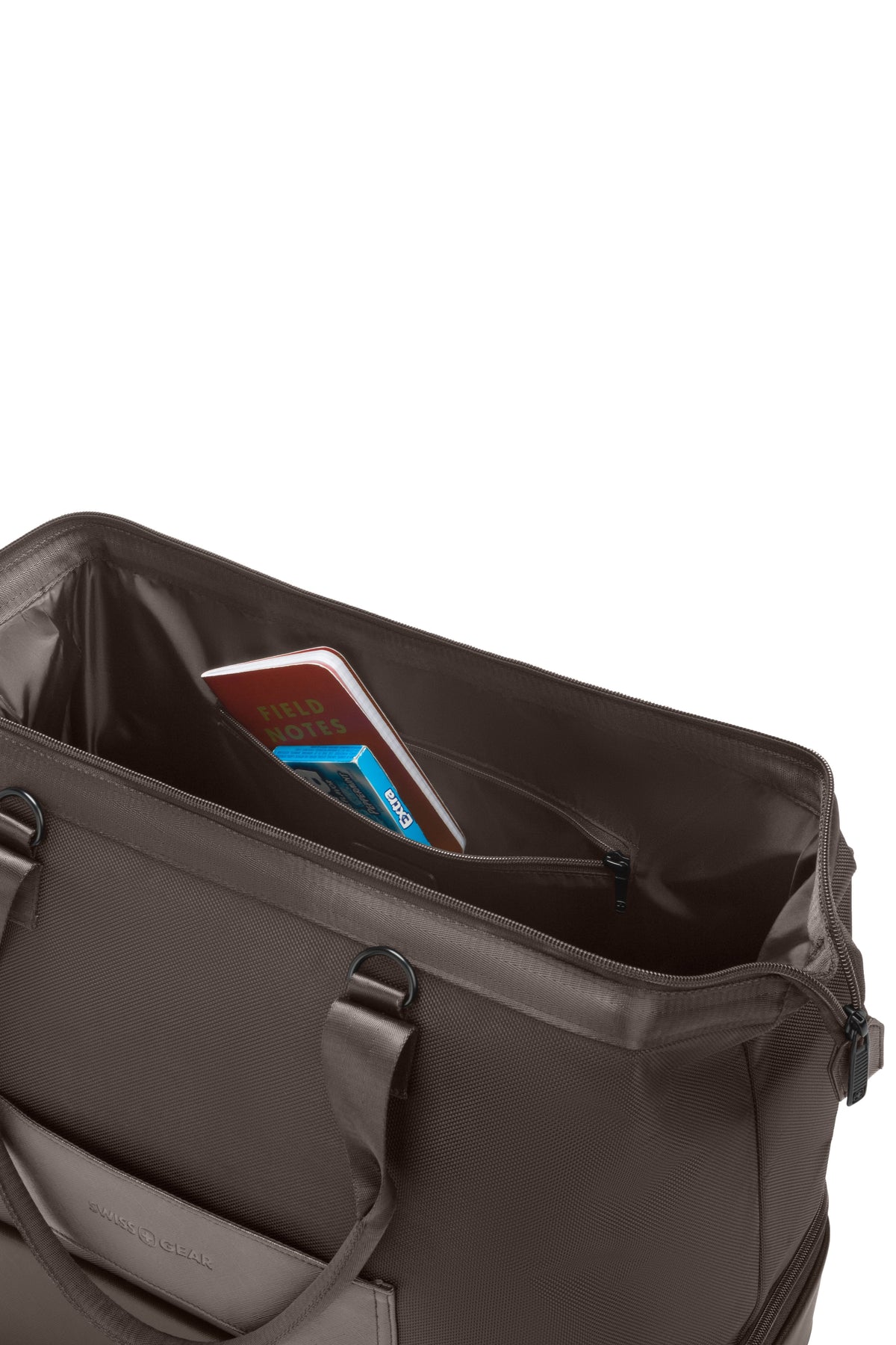 SWISSGEAR - Signature Large Checked Spinner and Weekender Tote 2-Piece Set