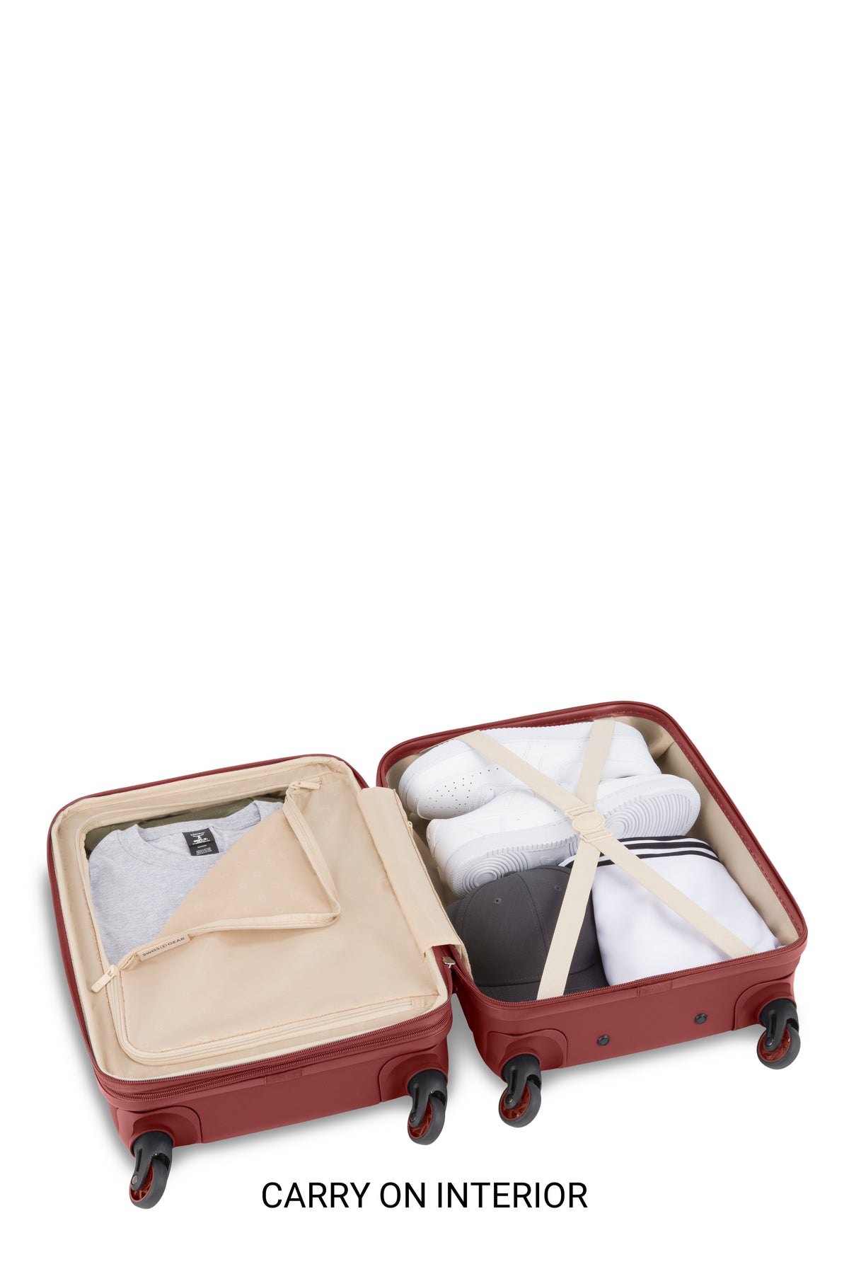 SWISSGEAR - Signature 2-Piece Spinner Set - Cinnamon Brown - 04