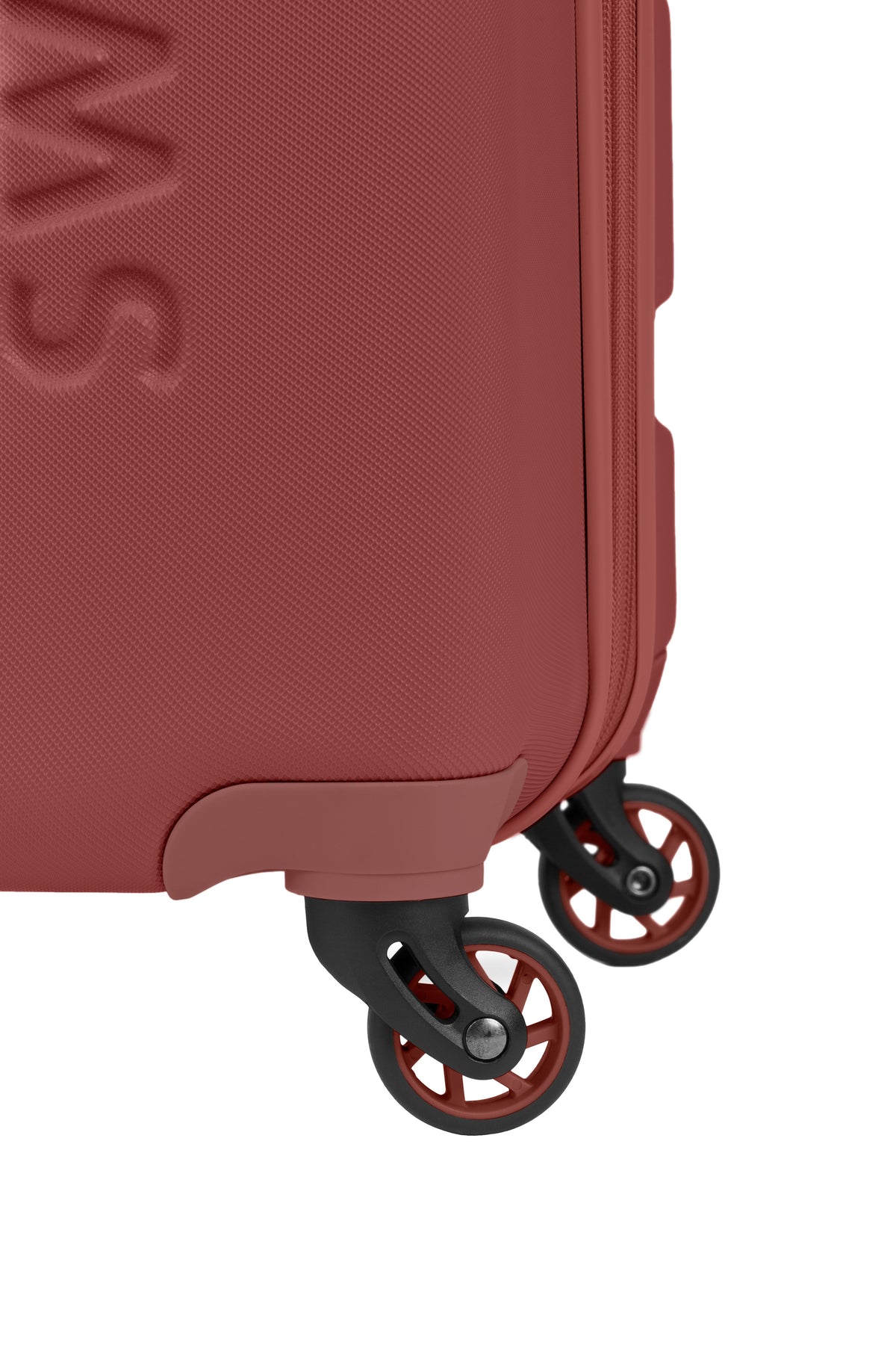 SWISSGEAR - Signature Large Checked Spinner - Cinnamon Brown - 09