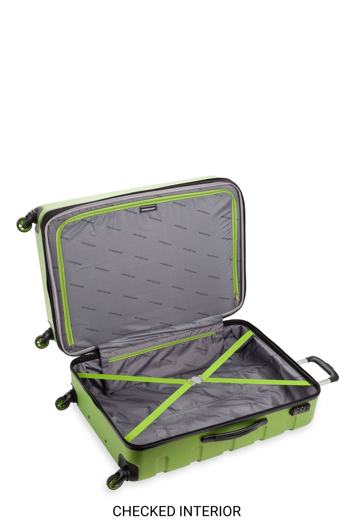 SWISSGEAR - Signature 3-Piece Spinner Set - Lime Green - 07