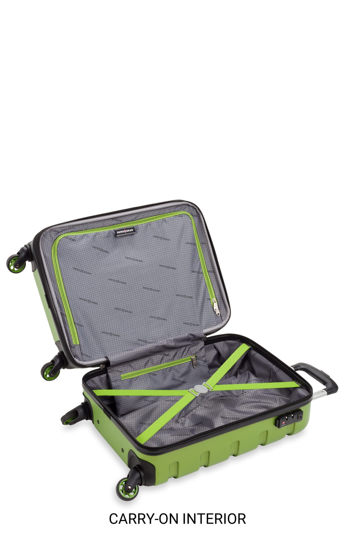 SWISSGEAR - Signature 3-Piece Spinner Set - Lime Green - 02