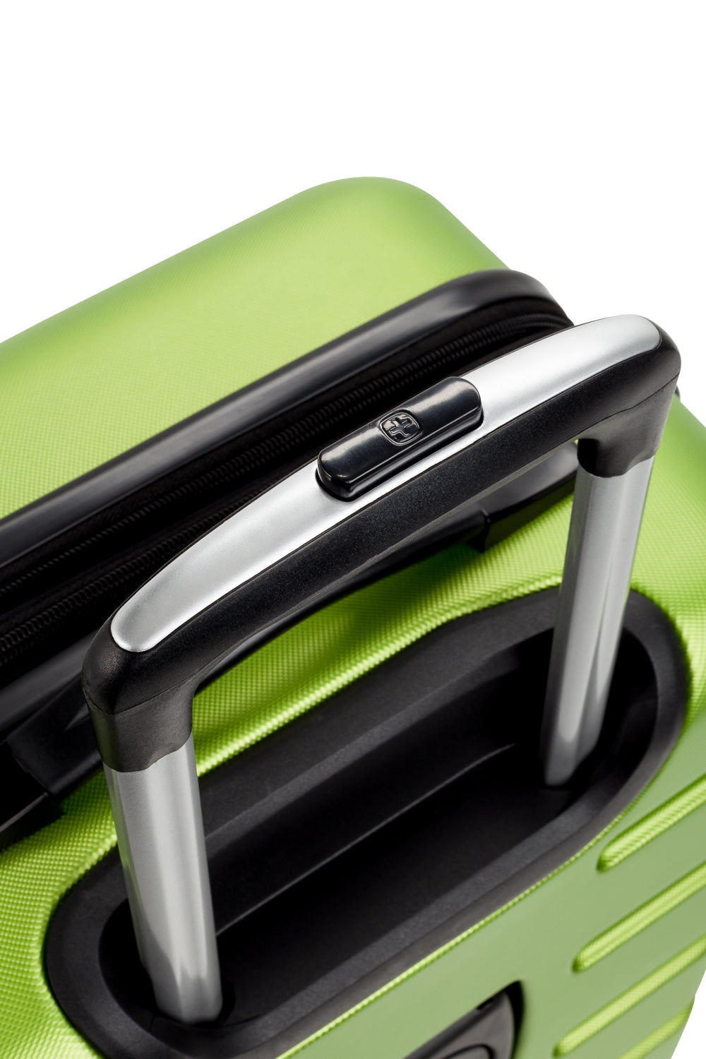 SWISSGEAR - Signature Medium Checked Spinner - Lime - 08