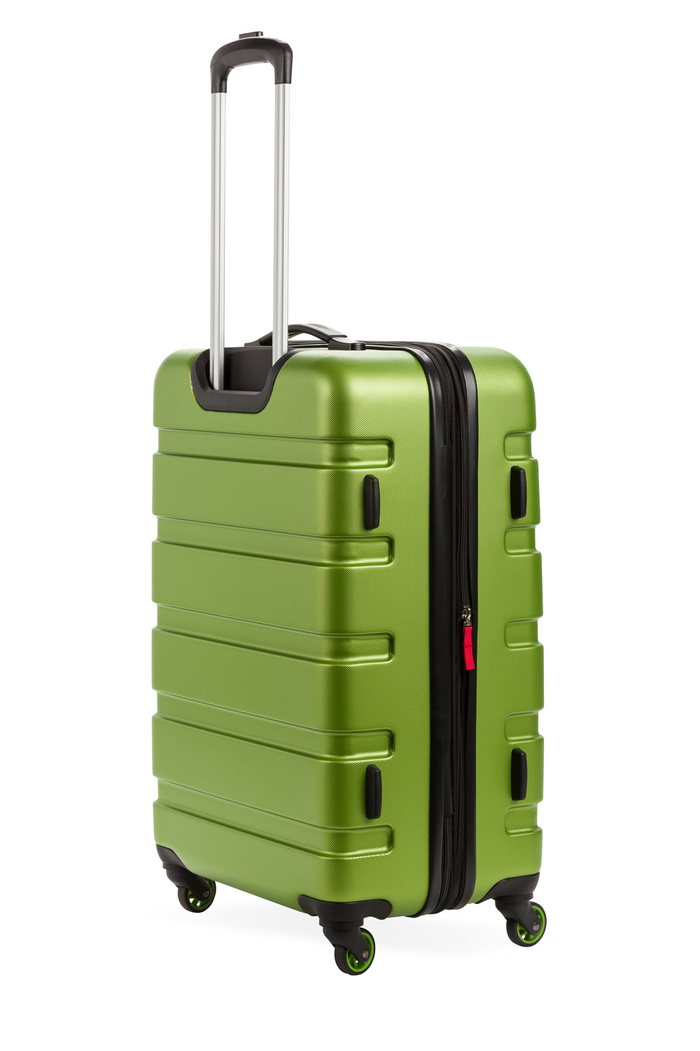 SWISSGEAR - Signature Medium Checked Spinner - Lime - 02
