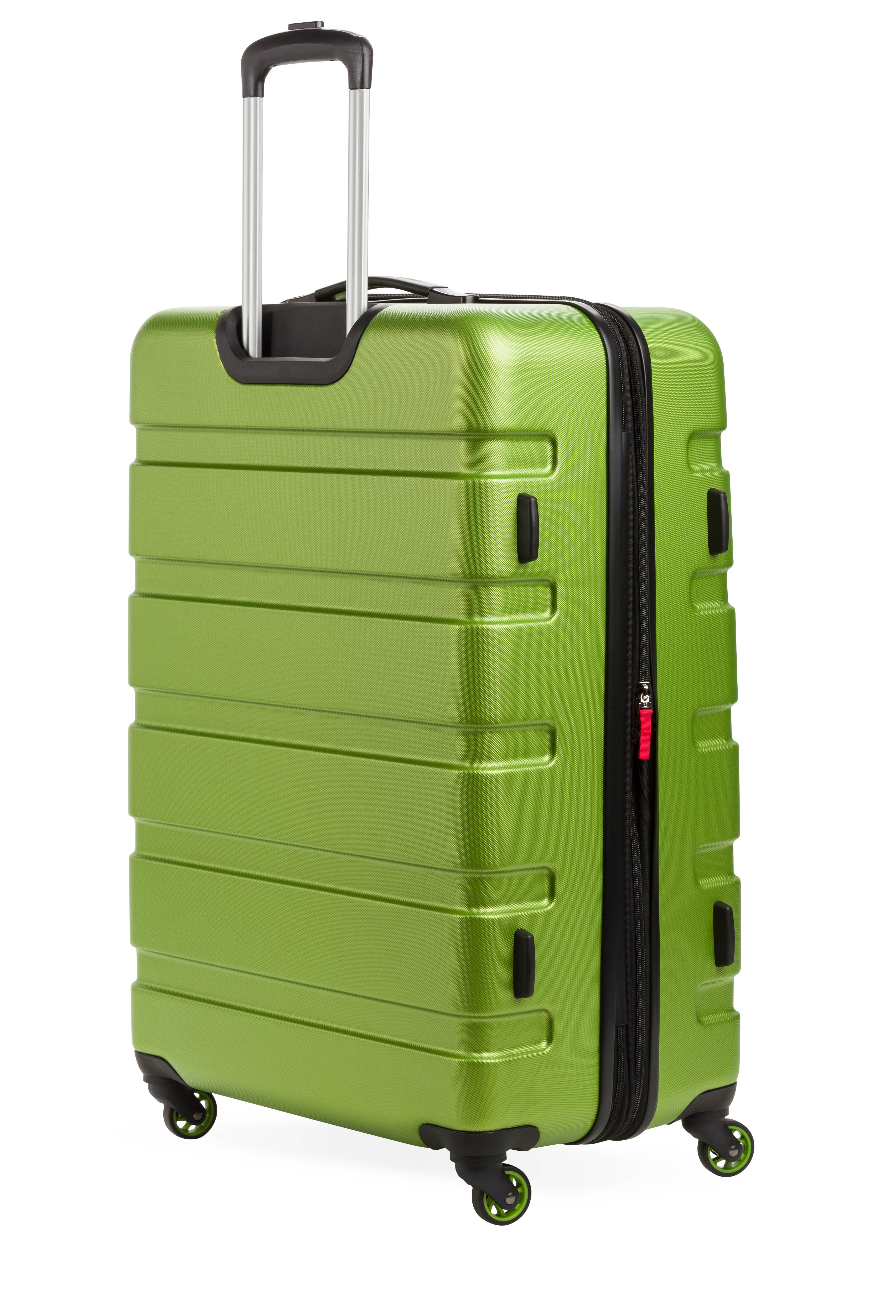 SWISSGEAR - Signature Large Checked Spinner - Lime - 02