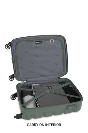 SWISSGEAR Signature 2-Piece Spinner Set in Olive Green