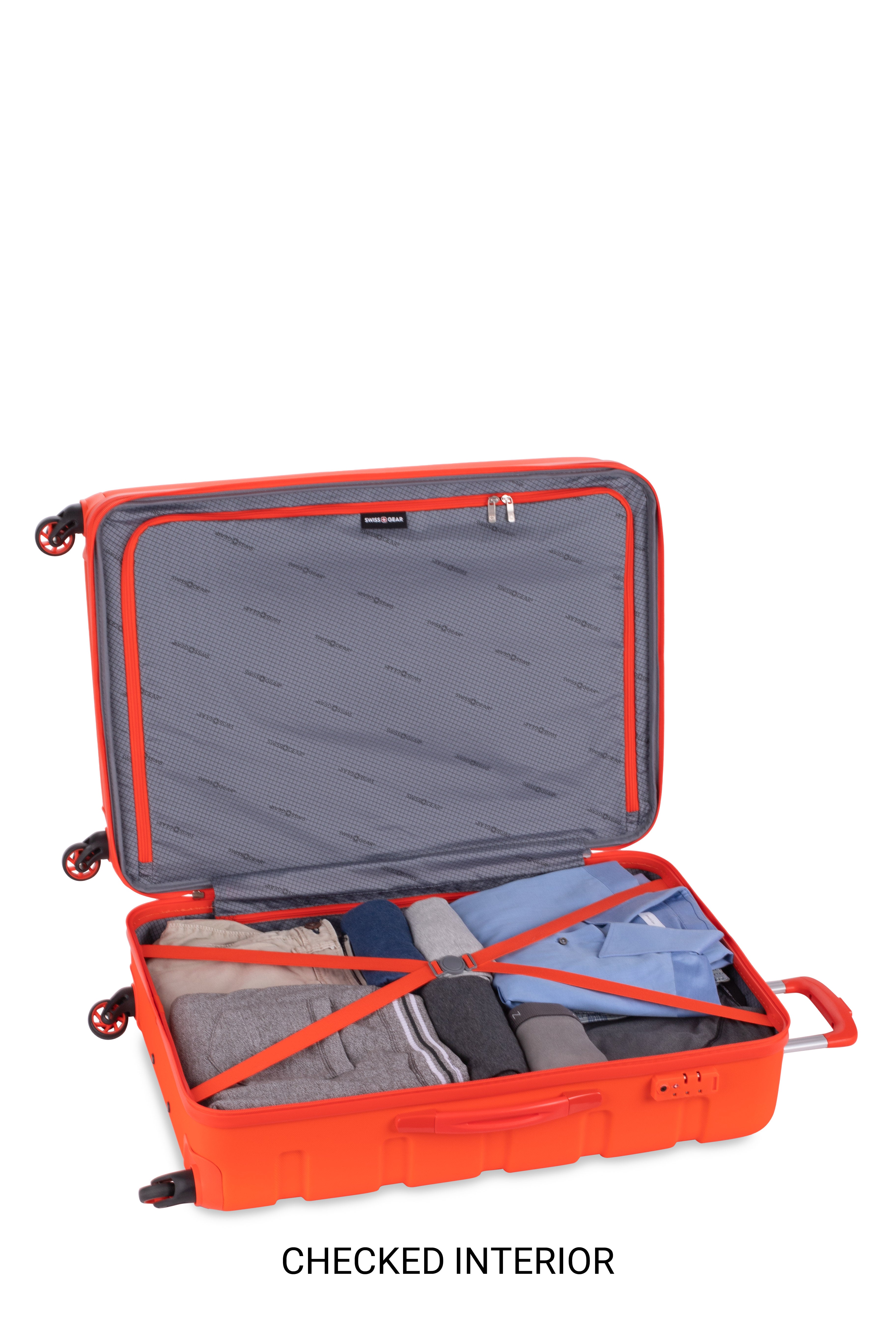 SWISSGEAR - Signature 2-Piece Spinner Set - Orange - 05