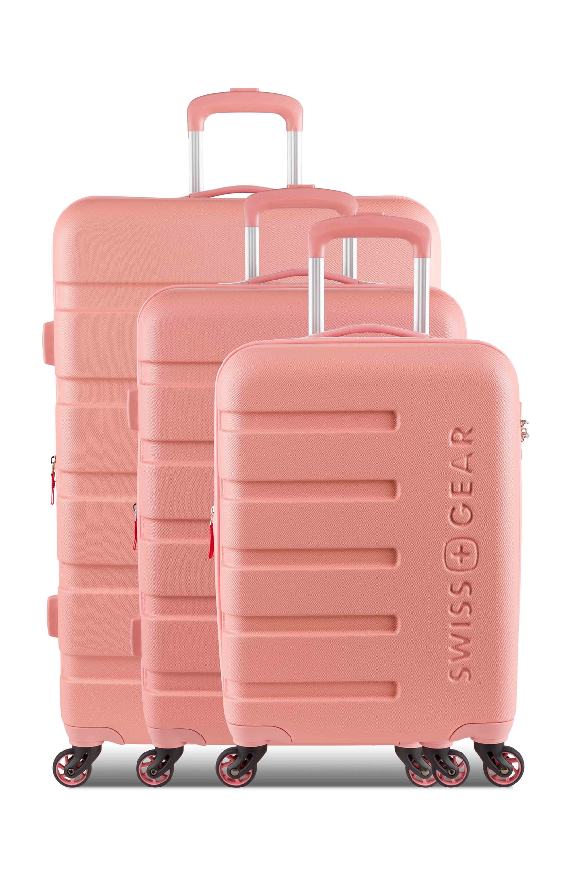 SWISSGEAR - Signature 3-Piece Spinner Set - Coral - 03