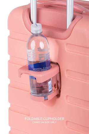 SWISSGEAR 7366 Expandable 3pc Hardside Luggage Set - Carryon Foldable Cupholder