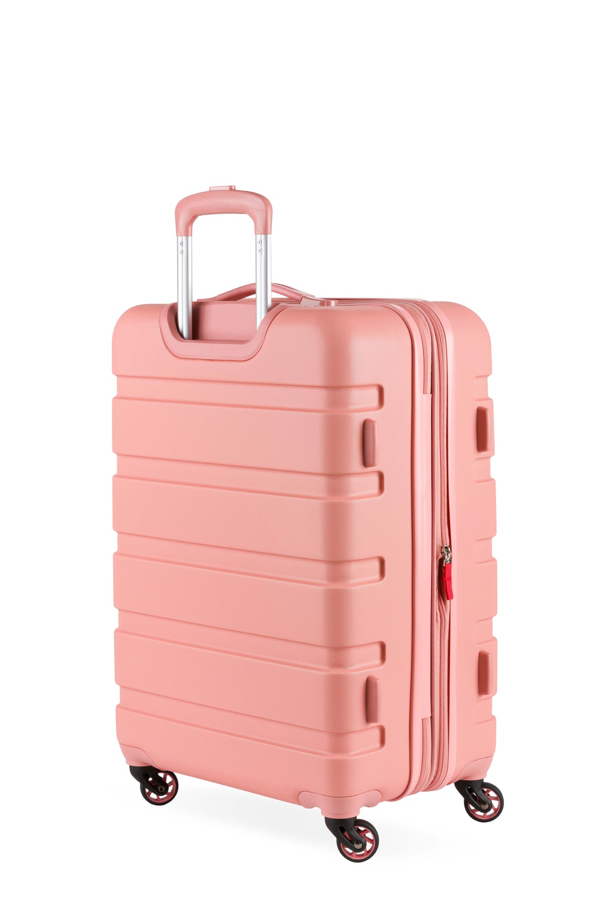 SWISSGEAR - Signature Medium Checked Spinner - Coral - 02