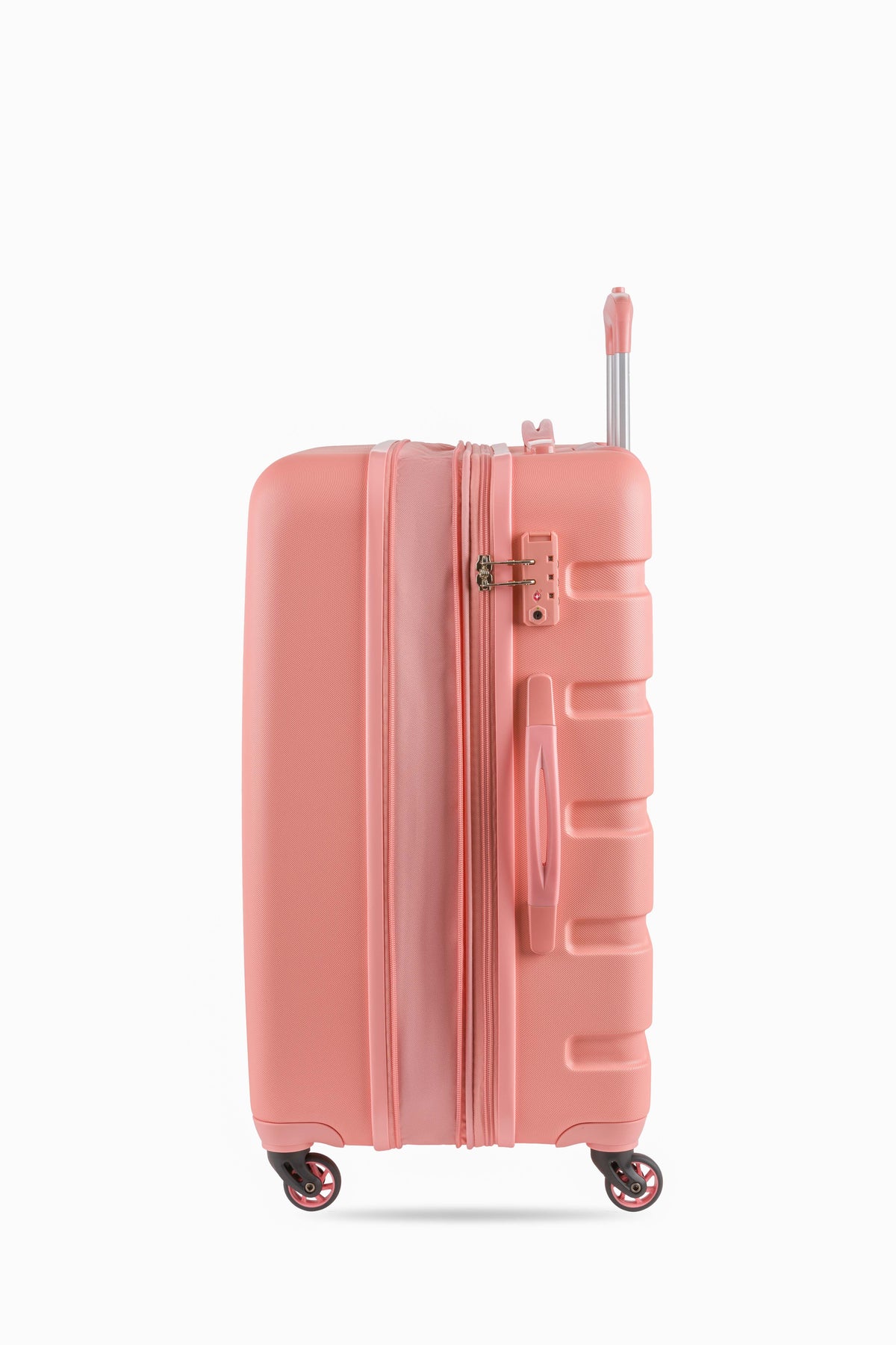 SWISSGEAR - Signature Medium Checked Spinner - Coral - 06