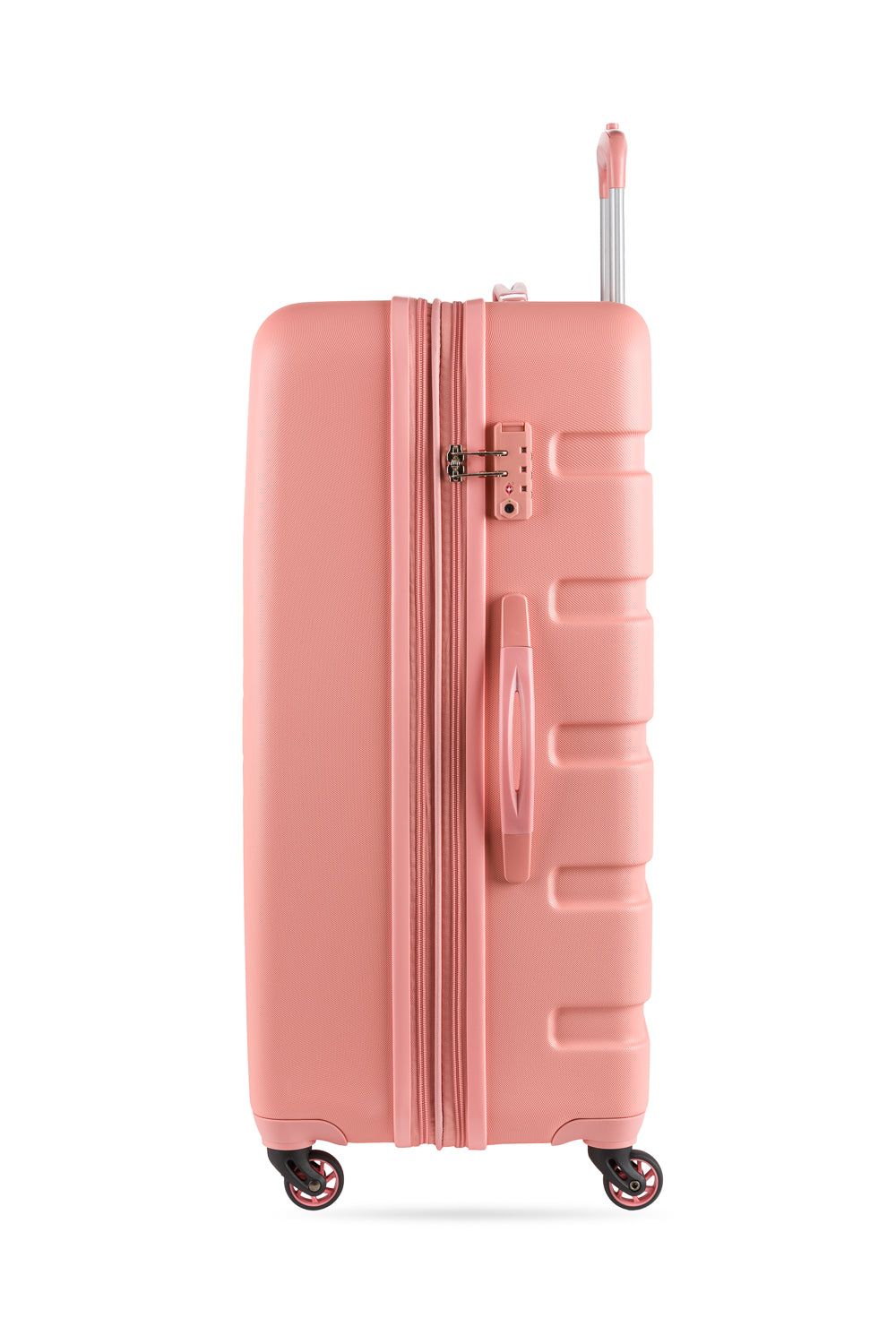 SWISSGEAR - Signature Large Checked Spinner - Coral - 05