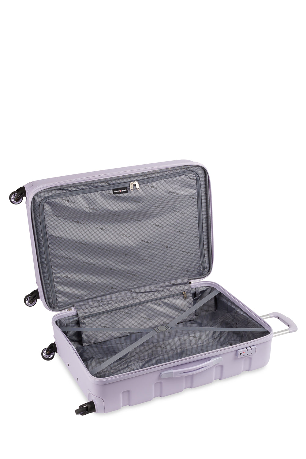 SWISSGEAR - Signature Large Checked Spinner - Evening Haze - 09