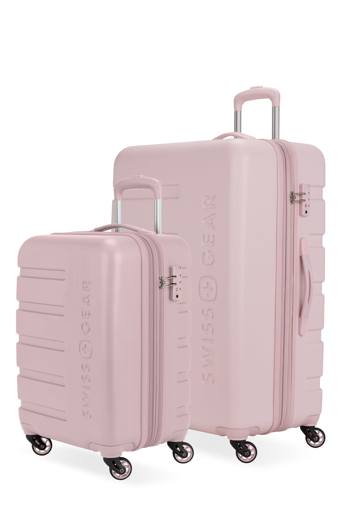 SWISSGEAR - Signature 2-Piece Spinner Set - Pink - 01