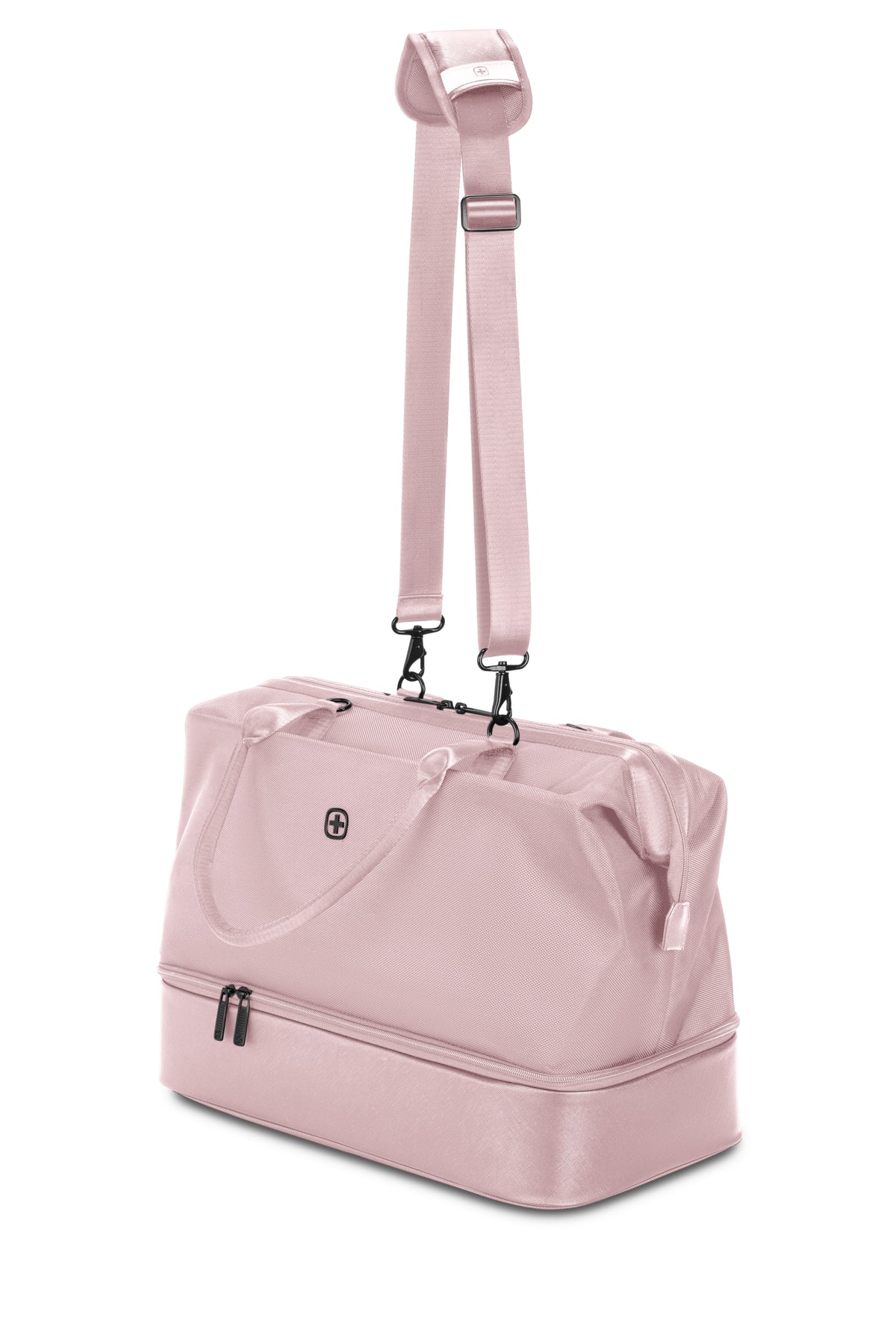 SWISSGEAR - Signature Large Checked Spinner and Weekender Tote 2-Piece Set